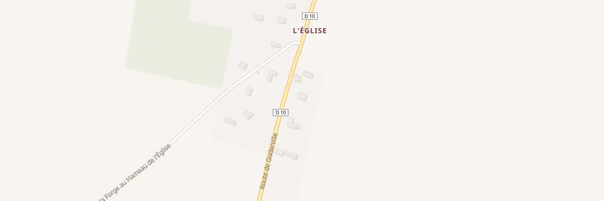 Plan du 588 Rte de Goderville à Bornambusc