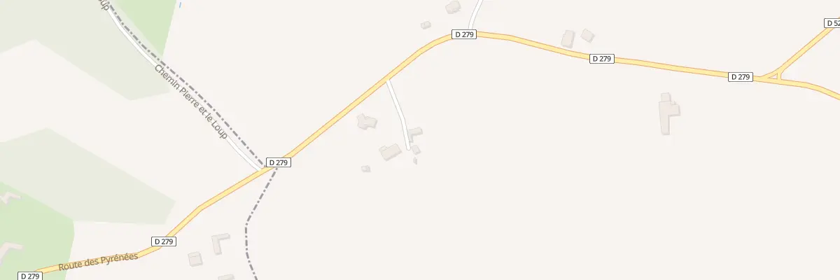 Plan du 5518 Escaounet à Ponsampère