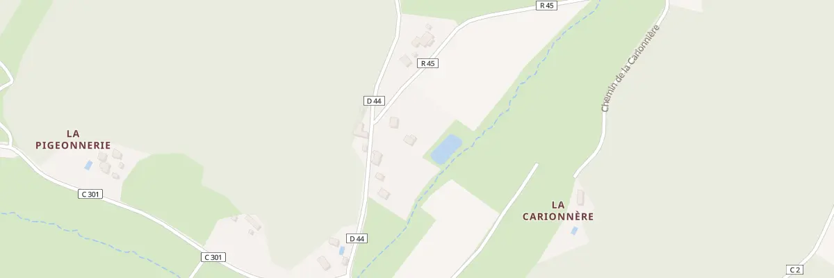 Plan du 314 La Roberdiere à Cravant-les-Côteaux