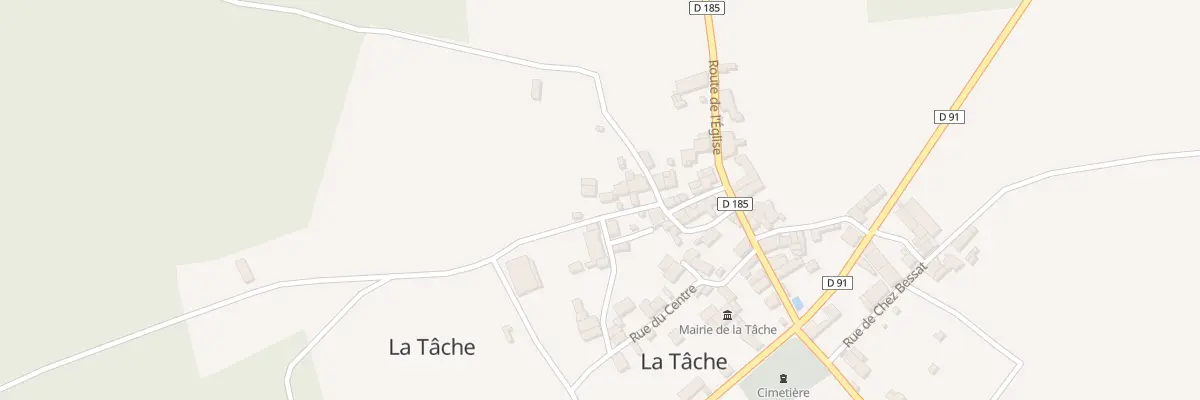 Plan du 12 Rue de la Poterie à La Tâche