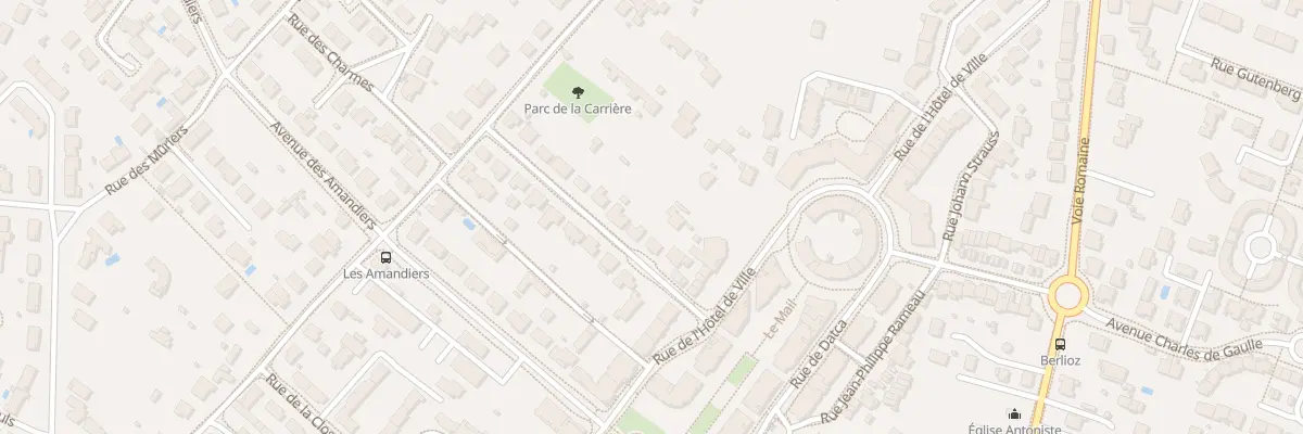 Plan du 16 Rue Sainte Croix à Buxerolles