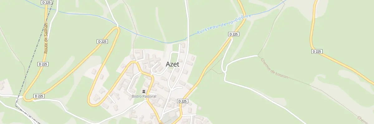 Plan du 7 Cami de Berdest à Azet