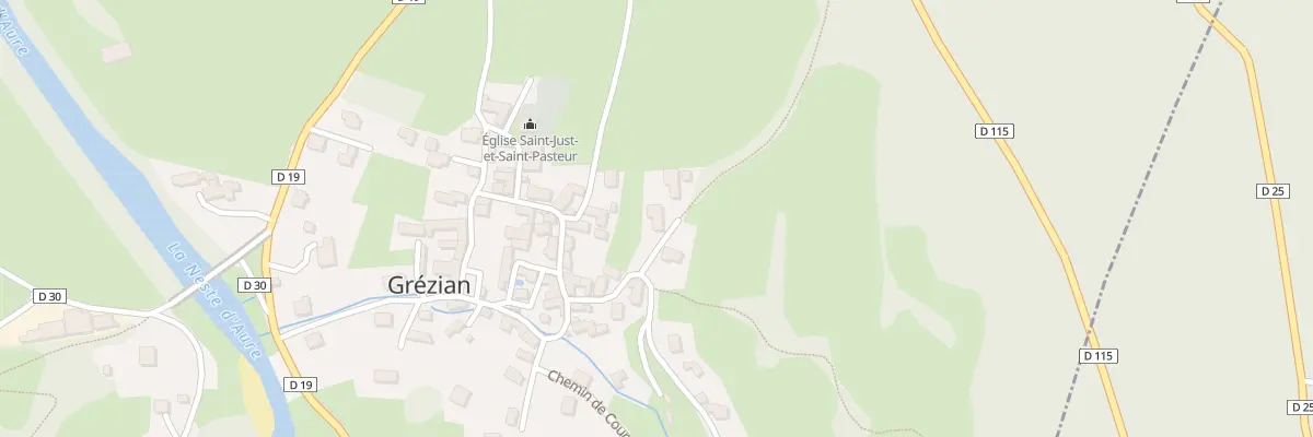 Plan du 11 Saint Georges à Grézian