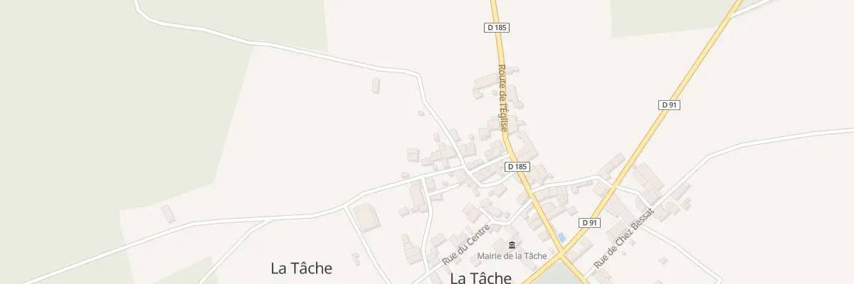 Plan du 10 Rue de la Poterie à La Tâche