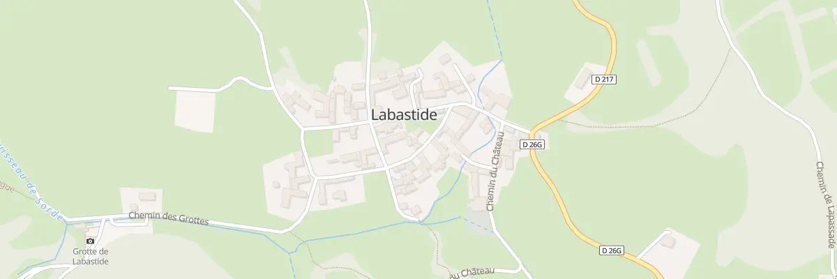 Plan du 5024 Le Village à Labastide