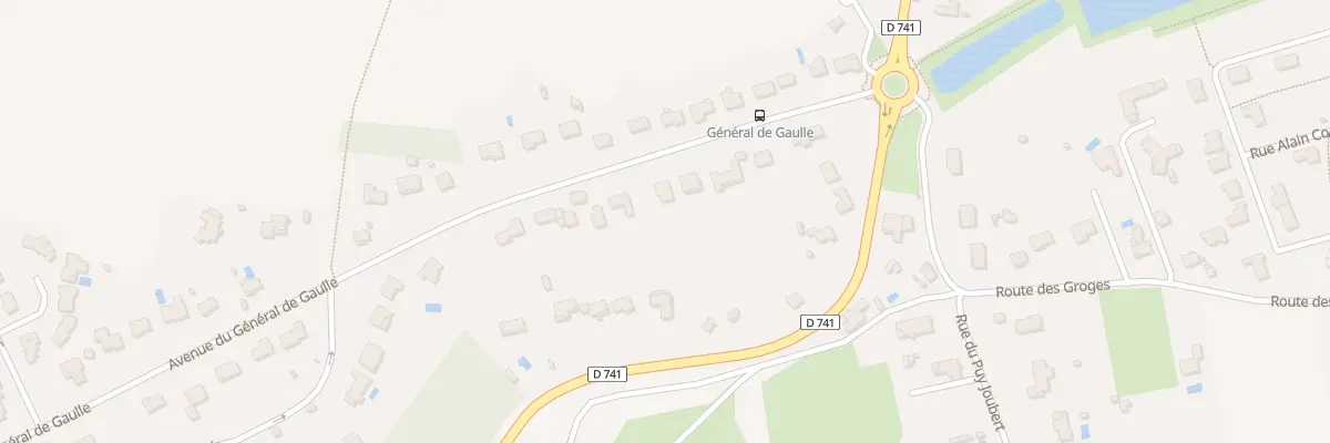 Plan du 64 Av du Gen de Gaulle à Saint-Benoît