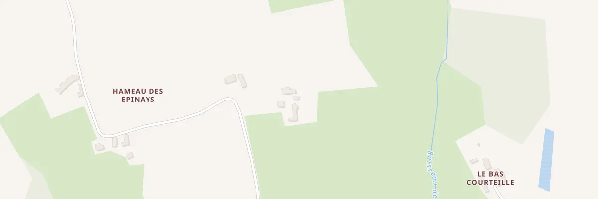 Plan du 5313 Les Epinais à Beaufay