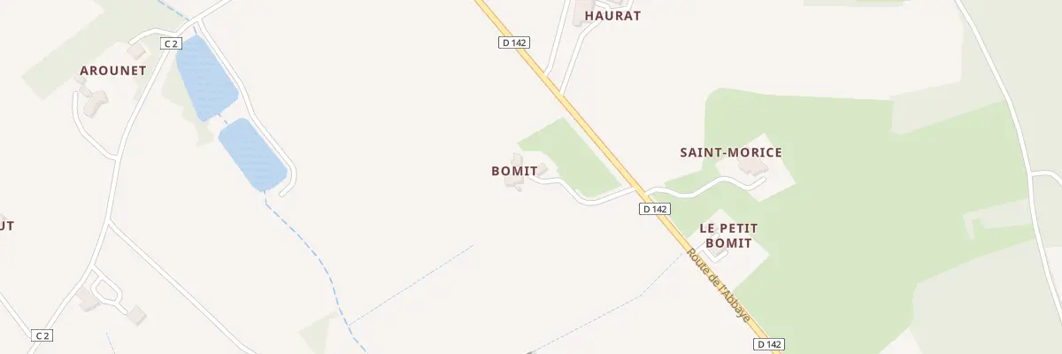 Plan du 5050 A Bomit à Cassaigne