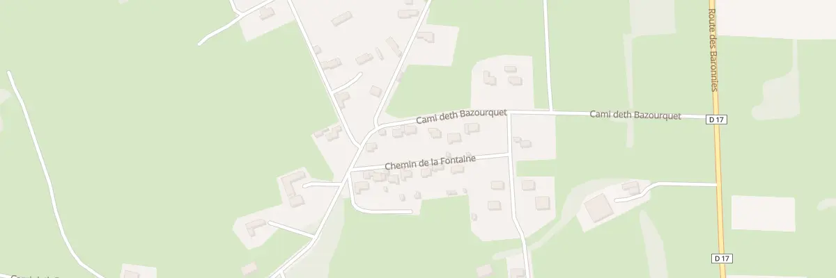 Plan du 4 Cami deth Bazourquet à Avezac-Prat-Lahitte