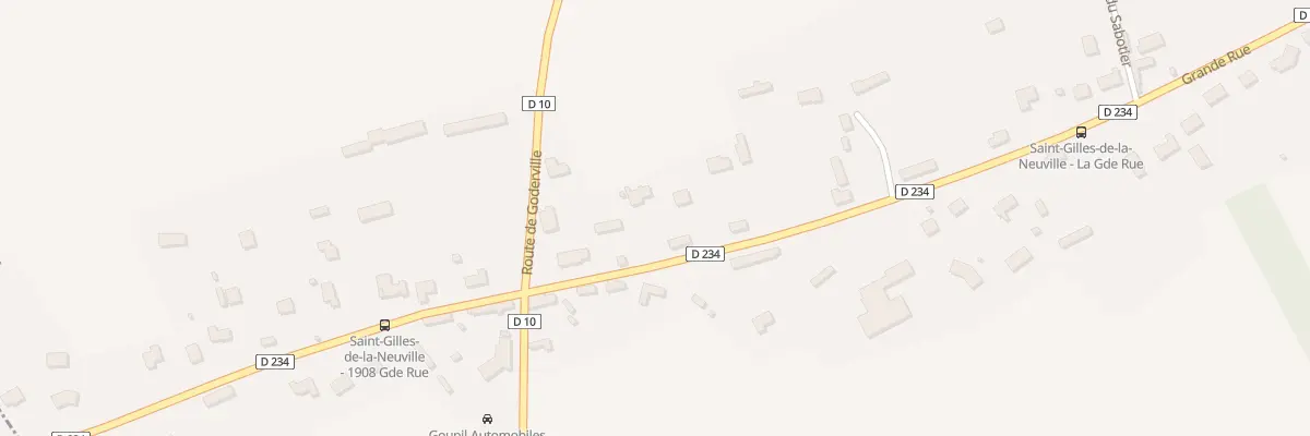 Plan du 1700 Gr Grande Rue à Saint-Gilles-de-la-Neuville
