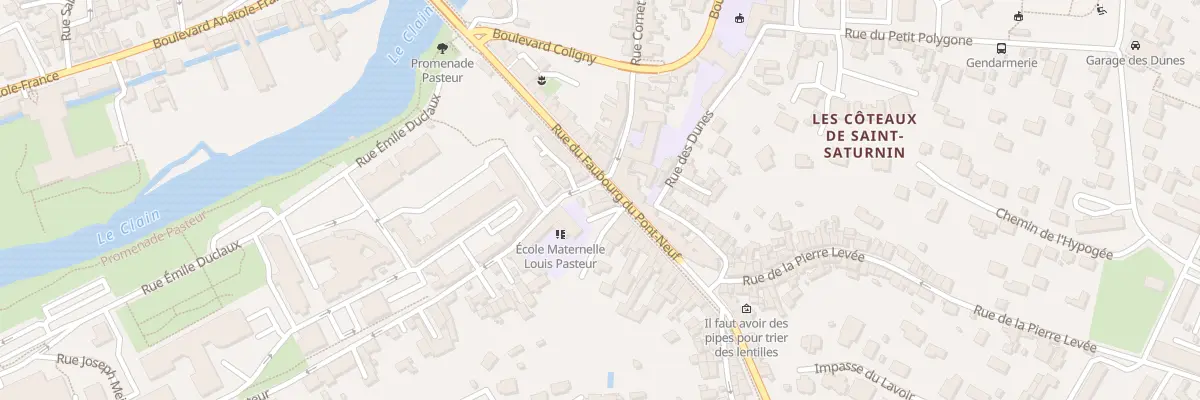 Plan du 26 Rue du Fg du Pont Neuf à Poitiers