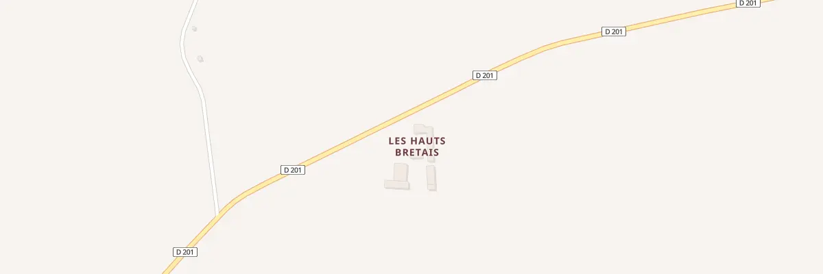 Plan du 1 Les Hauts Bretais à Contilly