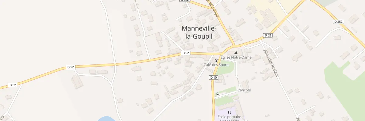 Plan du 83 Rte des Hêtres à Manneville-la-Goupil