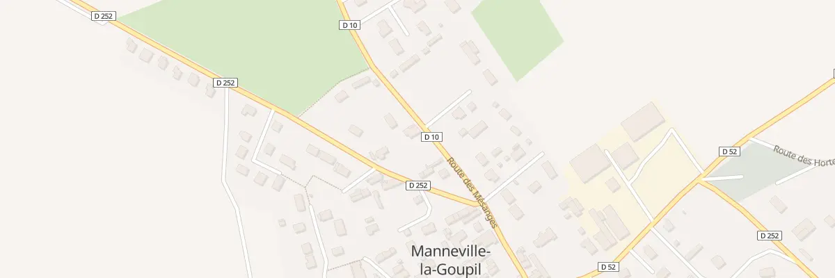 Plan du 209 Rte des Mésanges à Manneville-la-Goupil