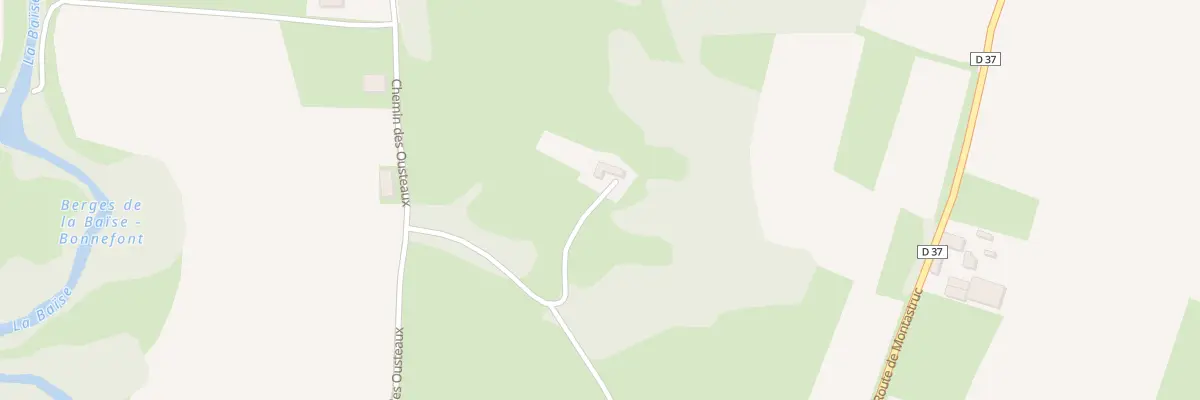 Plan du 1 Che de la Douelle à Montastruc