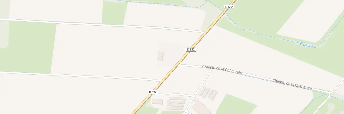 Plan du 1394 Rte de Tarbes à Lalanne-Trie