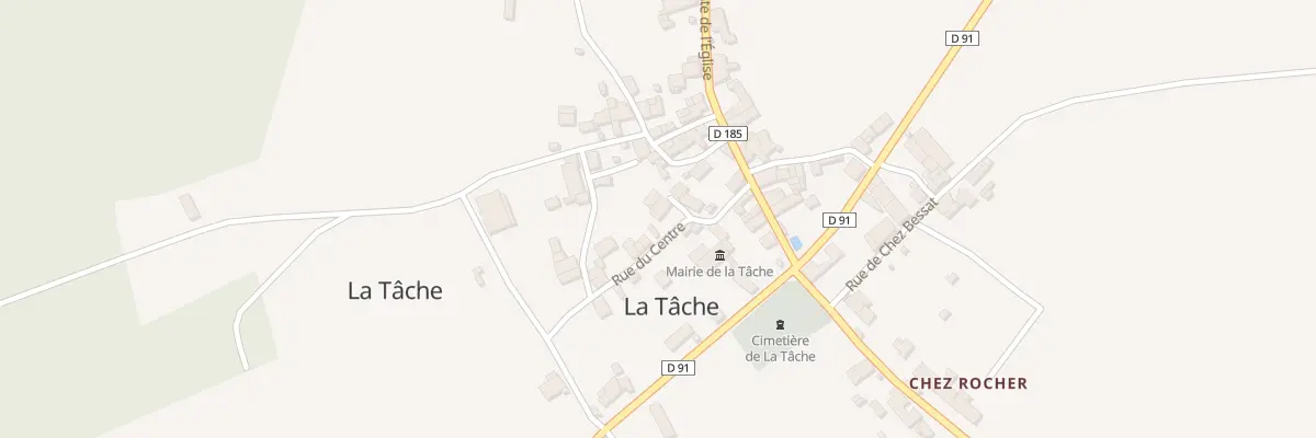 Plan du 5034 Le Bourg à La Tâche