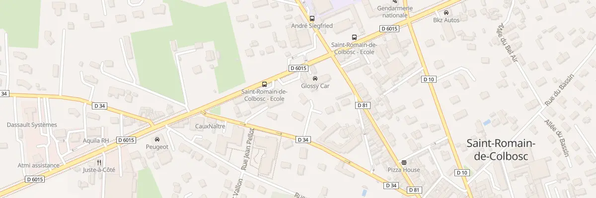 Plan du 6651 Rue Dubois à Saint-Romain-de-Colbosc