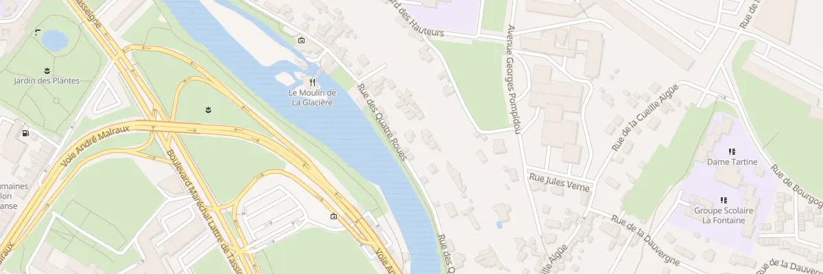 Plan du 193 Rue des 4 Roues à Poitiers
