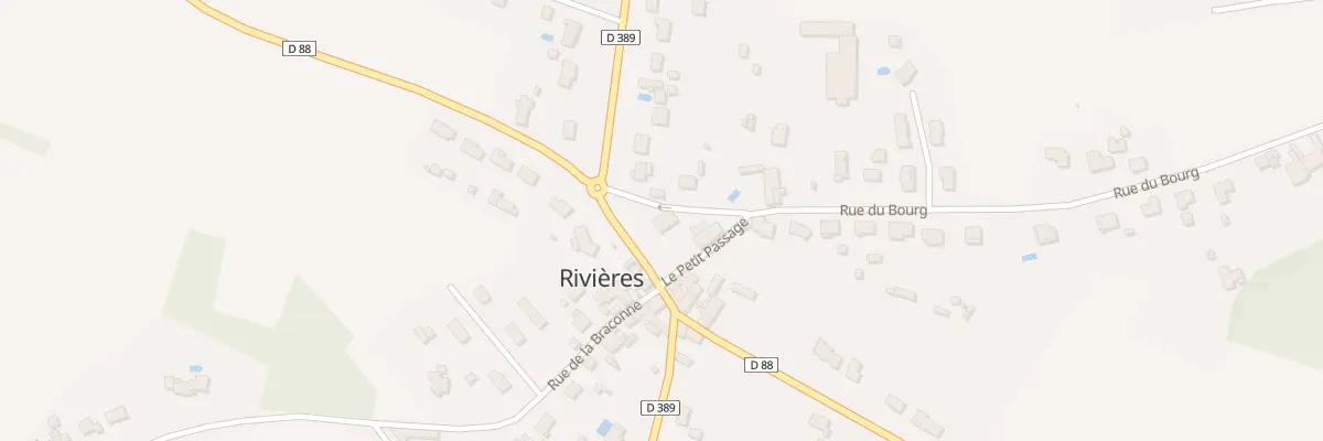 Plan du 59 Rue de Chez Salot à Rivières