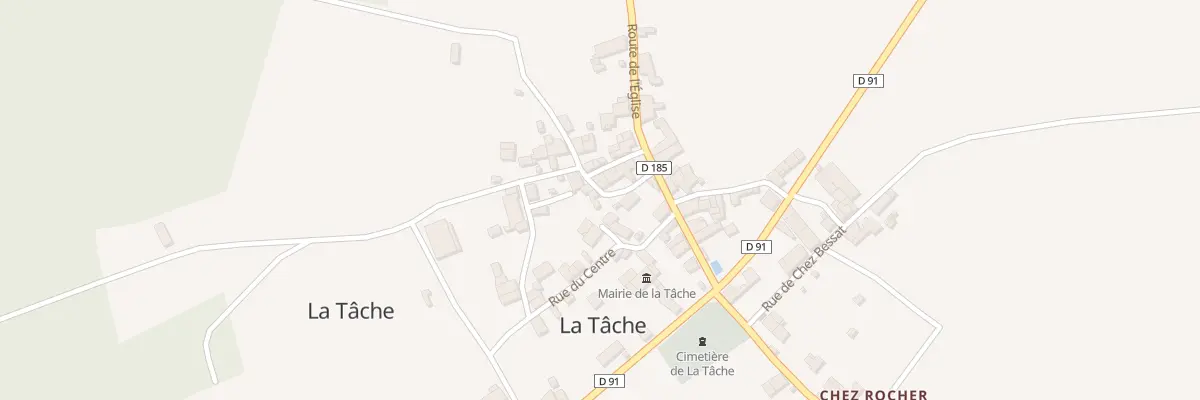 Plan du 3 Rue de la Poterie à La Tâche