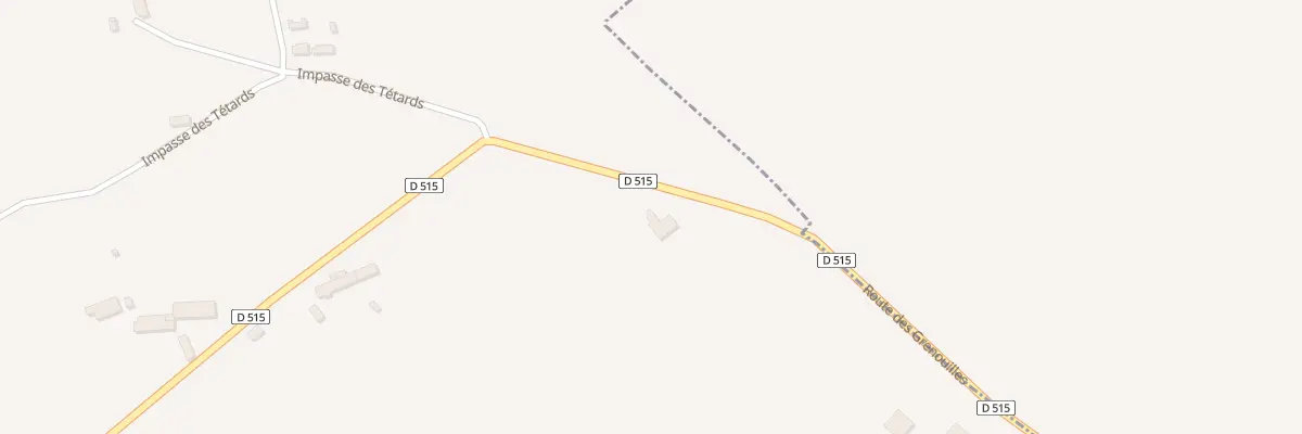Plan du 6 Rte des Grenouilles à Montchevrel
