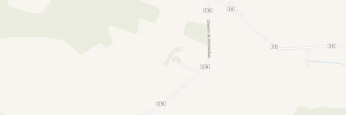 Plan du 878 Chem de Montauban à Montesquiou
