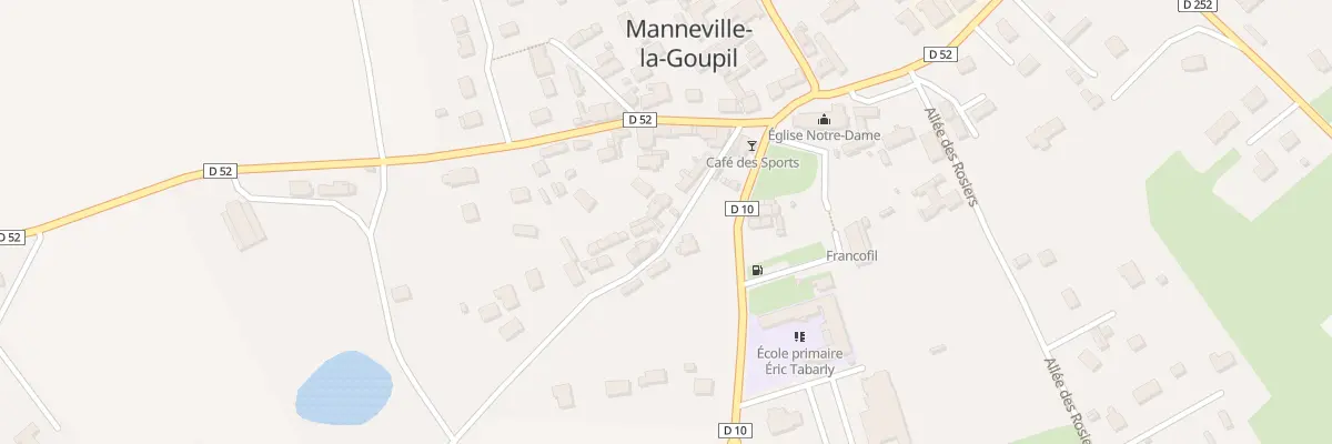 Plan du 80 Rte des Jonquilles à Manneville-la-Goupil