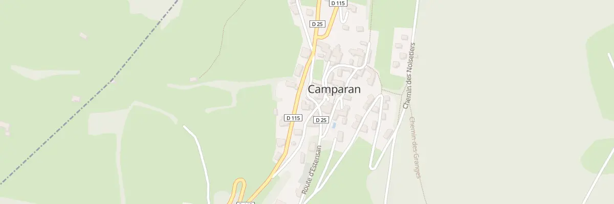 Plan du 5003 Le Village à Camparan
