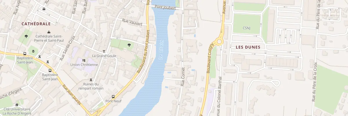 Plan du 26 Rue Cornet à Poitiers