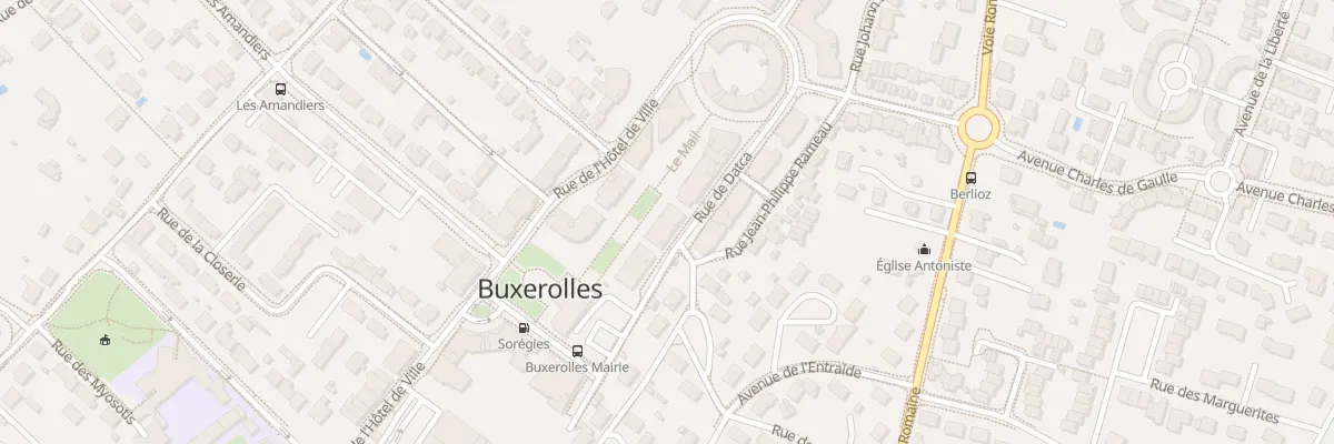 Plan du 13 Rue de Datca à Buxerolles