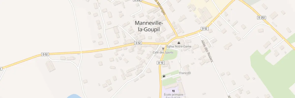 Plan du 39 Rte des Hêtres à Manneville-la-Goupil