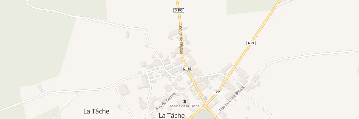 Plan du 5026 Le Bourg à La Tâche