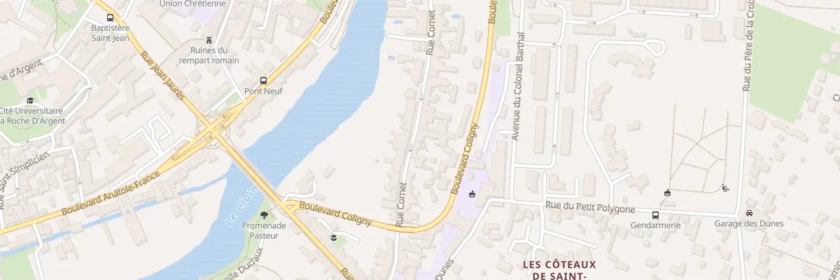 Plan du 63 Rue Cornet à Poitiers