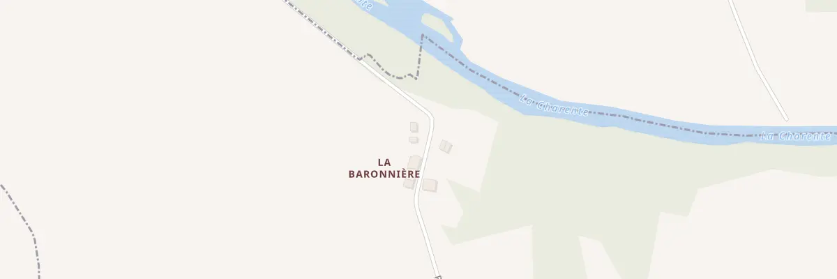 Plan du 3 Rte La Baronnière à Charroux