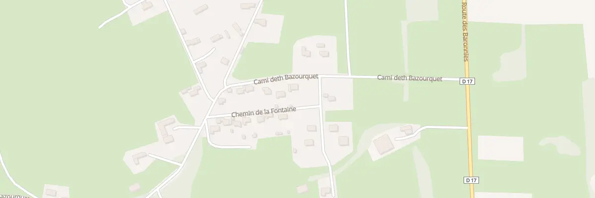 Plan du 10 Cami deth Bazourquet à Avezac-Prat-Lahitte