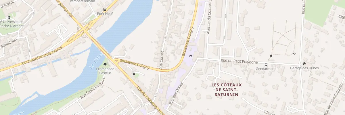 Plan du 79 Rue Cornet à Poitiers