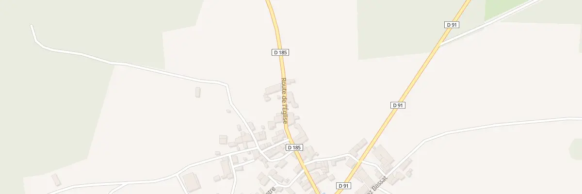 Plan du 12 Rte de l’Eglise à La Tâche