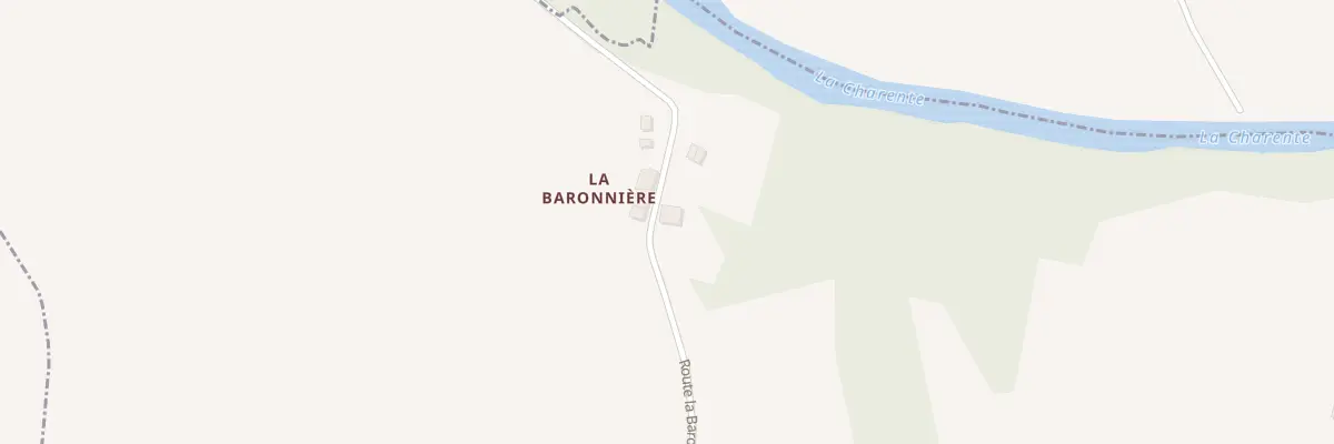 Plan du 2 Rte La Baronnière à Charroux