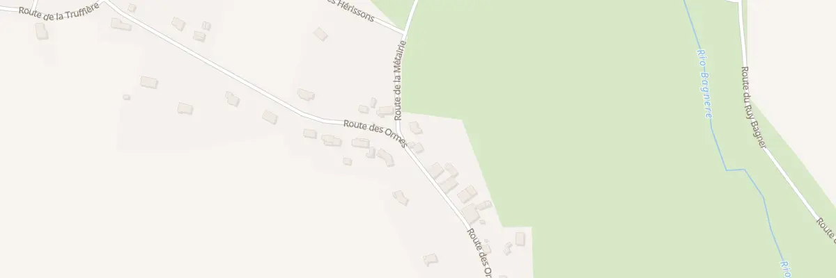 Plan du 846 Rte des Ormes à Villetoureix