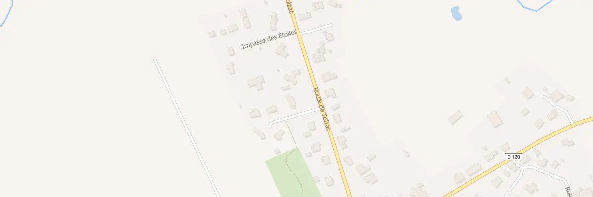 Plan du 291 Rte du Tolzac à Varès