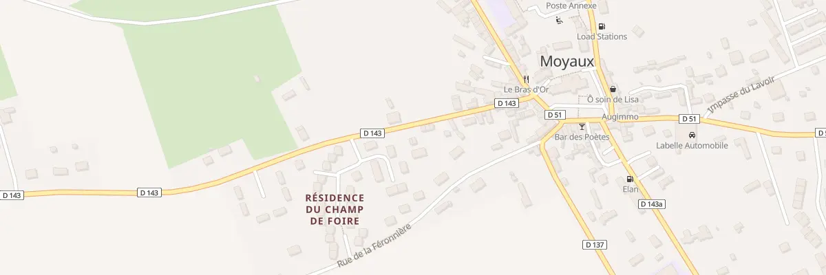 Plan du 19 Rue Jean de la Varende à Moyaux