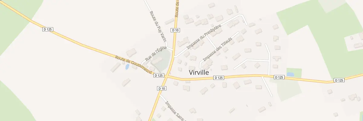 Plan du 20 Imp du Presbytère à Virville