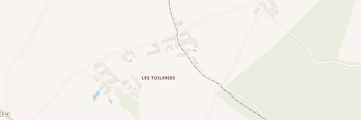 Plan du 11 Les Tuileries à Orches
