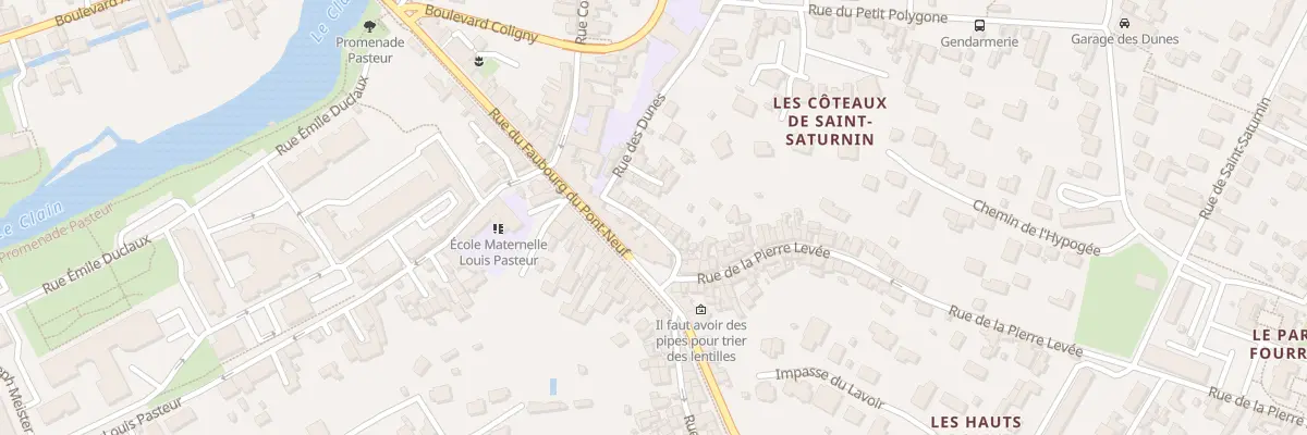 Plan du 24 Rue des Dunes à Poitiers