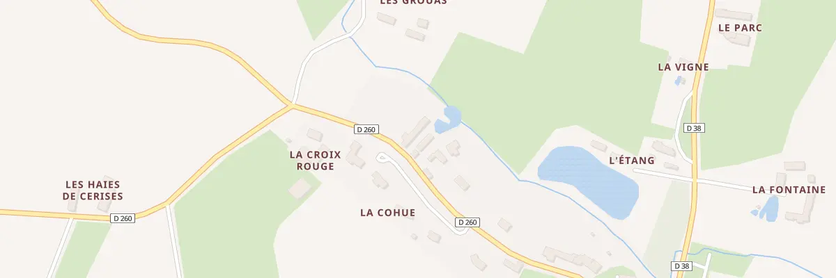 Plan du 16 Rue de la Charmille à Commerveil