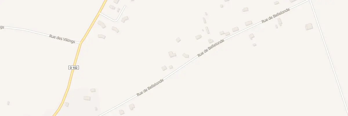 Plan du 417 Rue de Bellelonde à Beuzeville