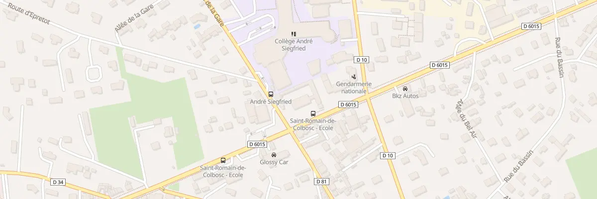 Plan du 47 Route Departementale 6015 à Saint-Romain-de-Colbosc