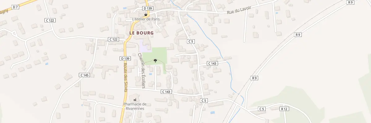 Plan du 16 Rue du Vieux Château à Rivarennes