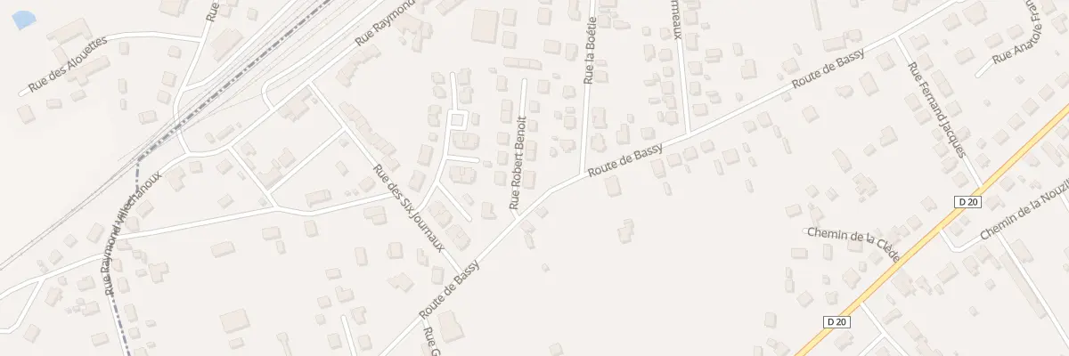 Plan du 2 Rue Robert Benoit à Mussidan